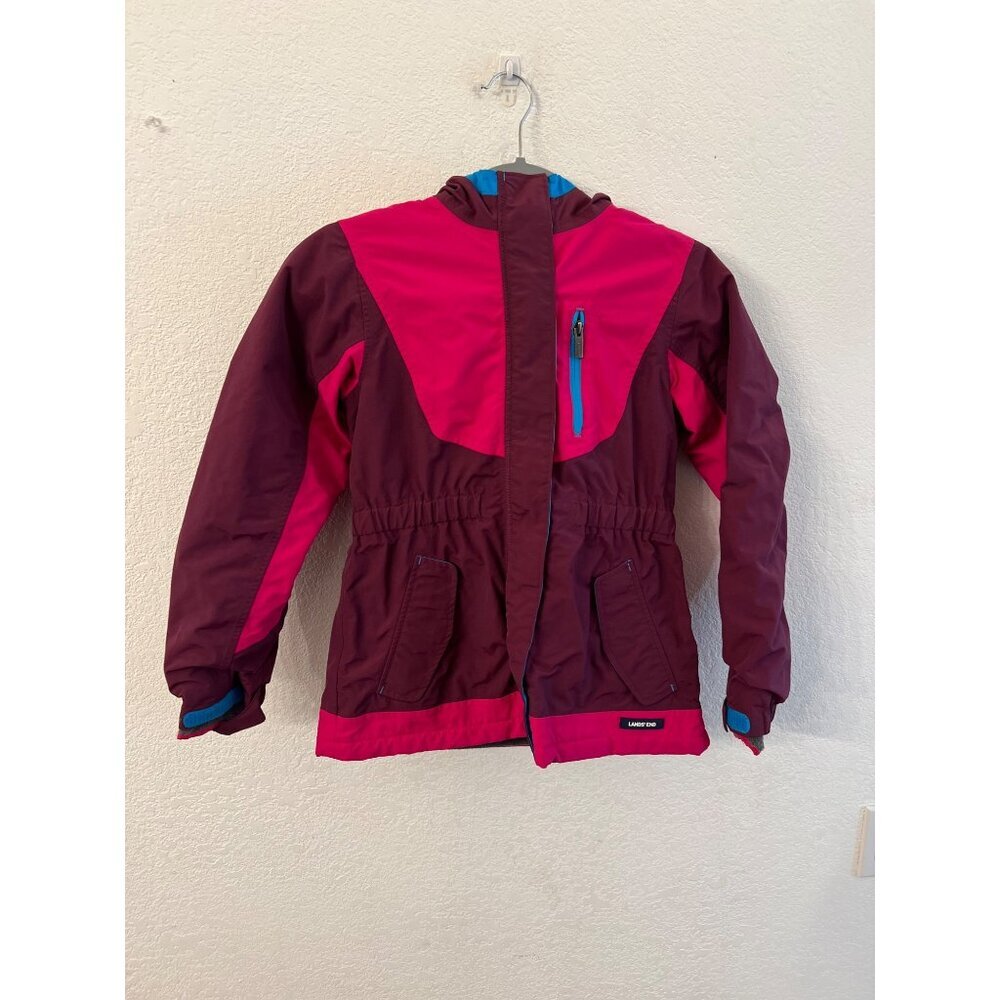 Lands End girls grow along coat youth size 10/12